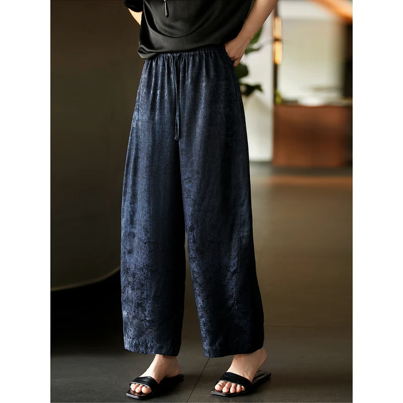 Damen Elegante und bequeme Palazzo-Hose Drune