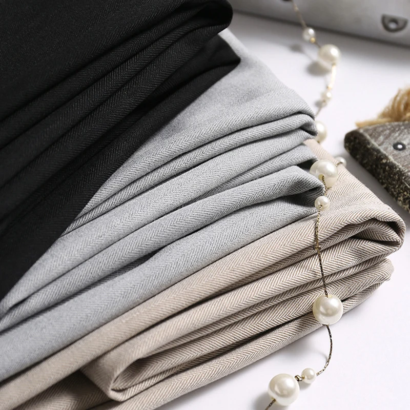 Damen Elegante und bequeme Hochtaillierte Anzughose Drune