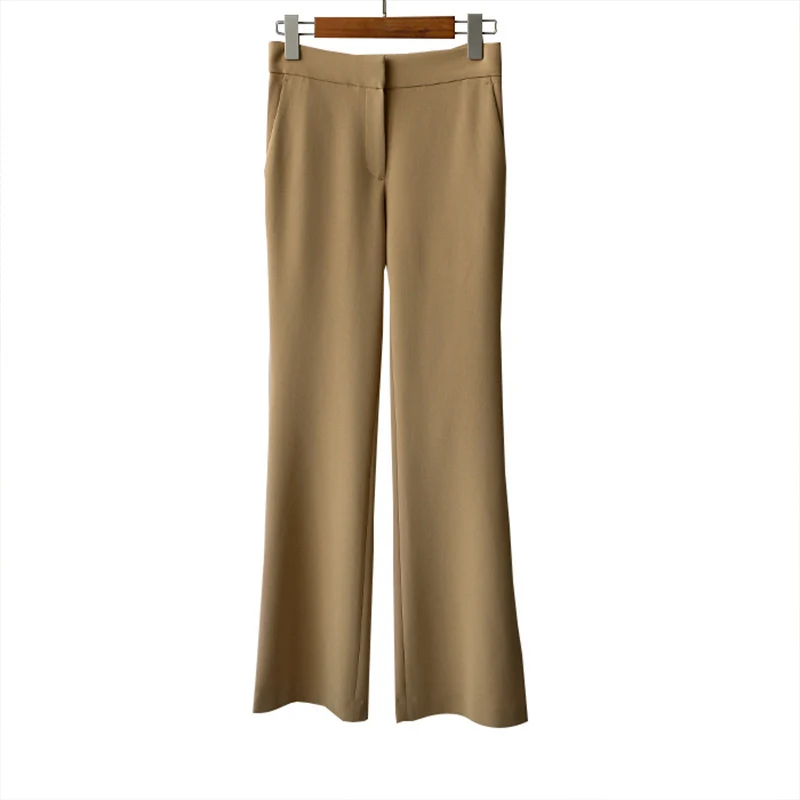 Damen Elegante und bequeme High-Waist Trousers Drune
