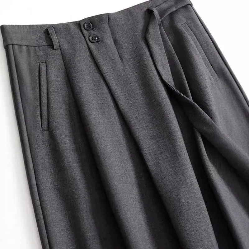 Damen Elegante und bequeme High-Waist-Hose Drune