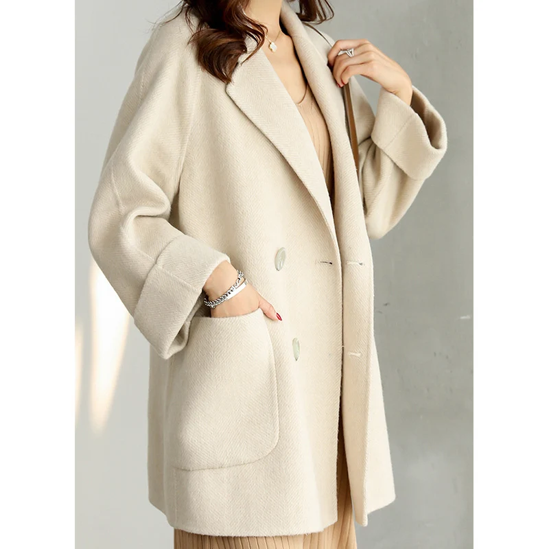 Damen Elegante Oversized-Blazerjacke Drune