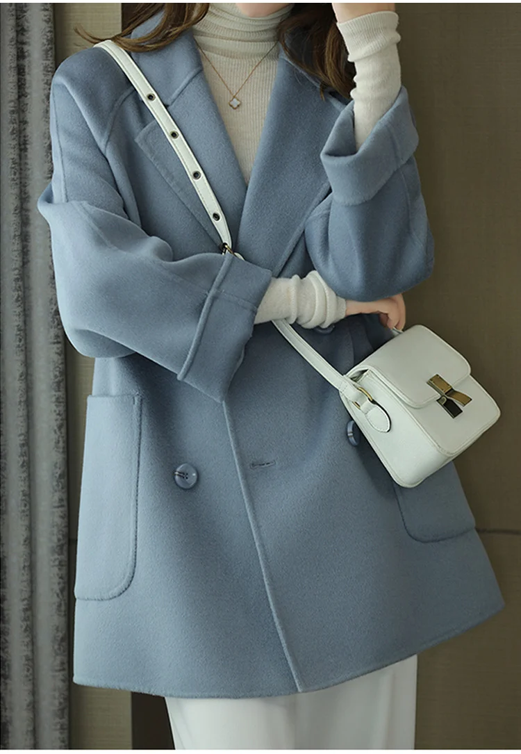 Damen Elegante Oversized-Blazerjacke Drune