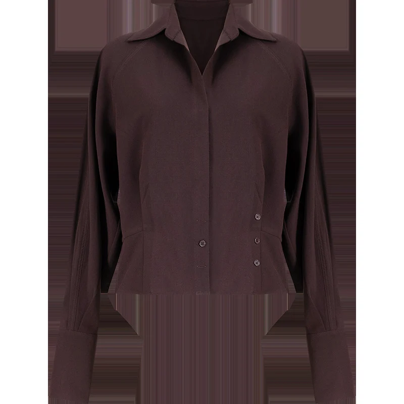 Damen Elegante Bluse mit innovativem Schnitt Drune