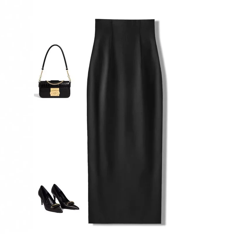Damen Elegante Bleistiftrock Drune