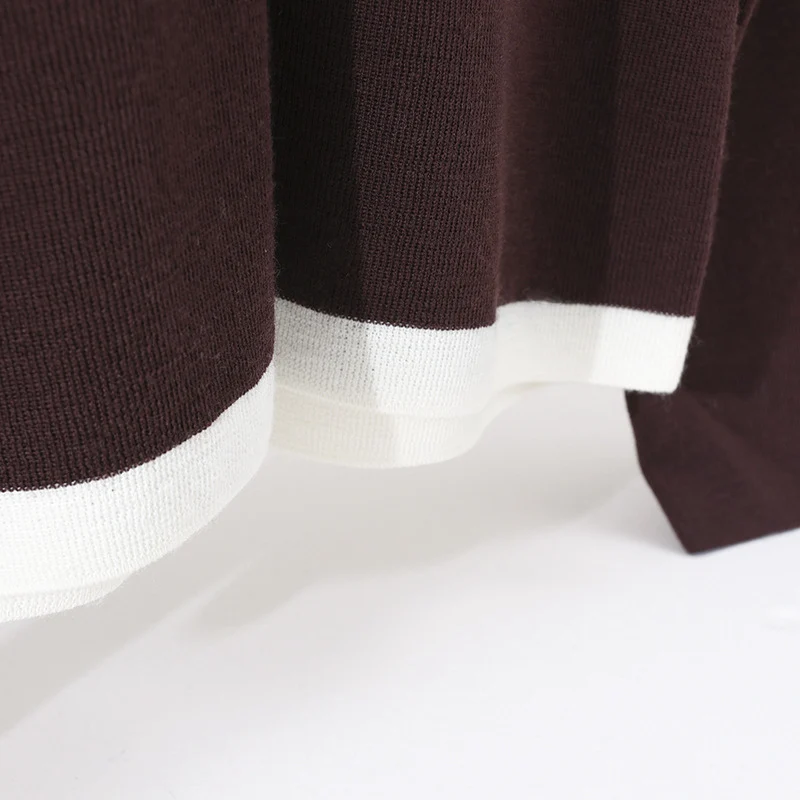 Damen Layer-Look Feinstrick-Longsleeve mit Henley-Knopfleiste Drune