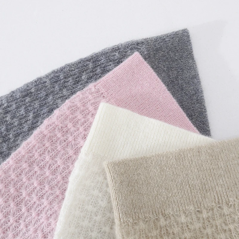 Damen Kurzärmeliges Feinstrickshirt mit Ajourstruktur und geripptem Saum Drune
