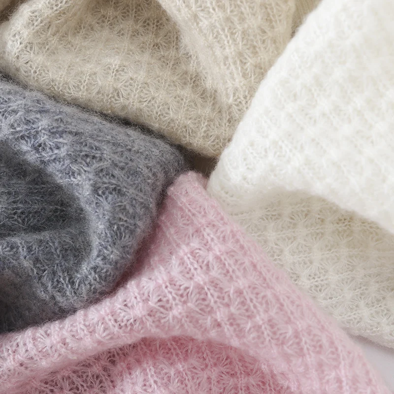 Damen Kurzärmeliges Feinstrickshirt mit Ajourstruktur und geripptem Saum Drune