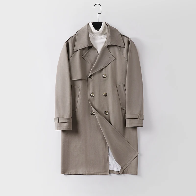 Herren Langmantel Drune