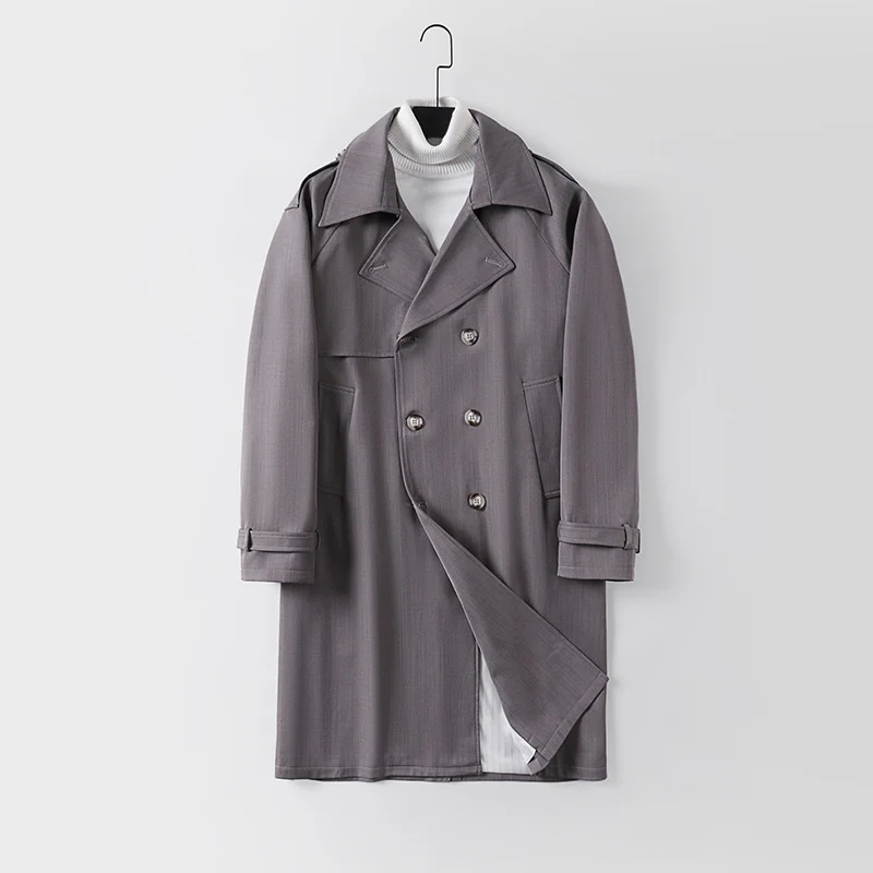 Herren Langmantel Drune