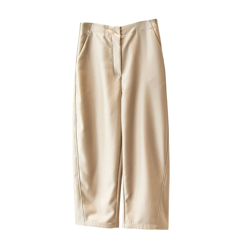 Damen Elegante weite Stoffhose Drune