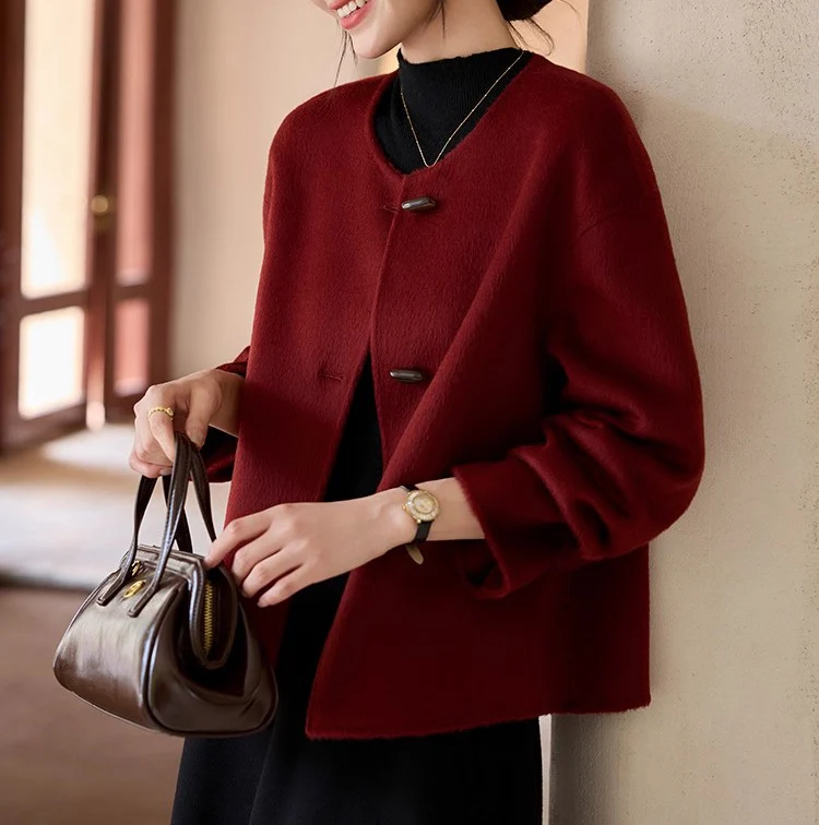 Damen Elegante, warme Strickjacke Drune