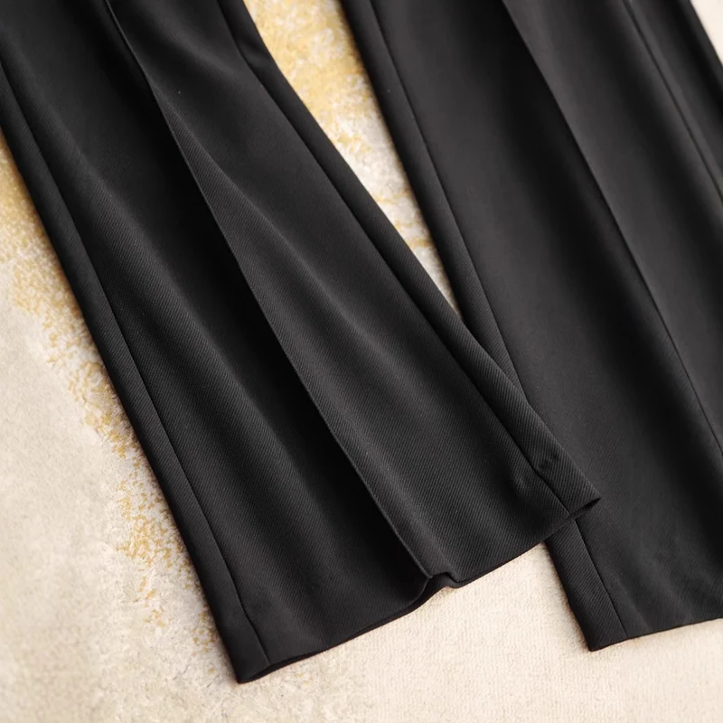 Damen Elegante und weite Business-Hose Drune