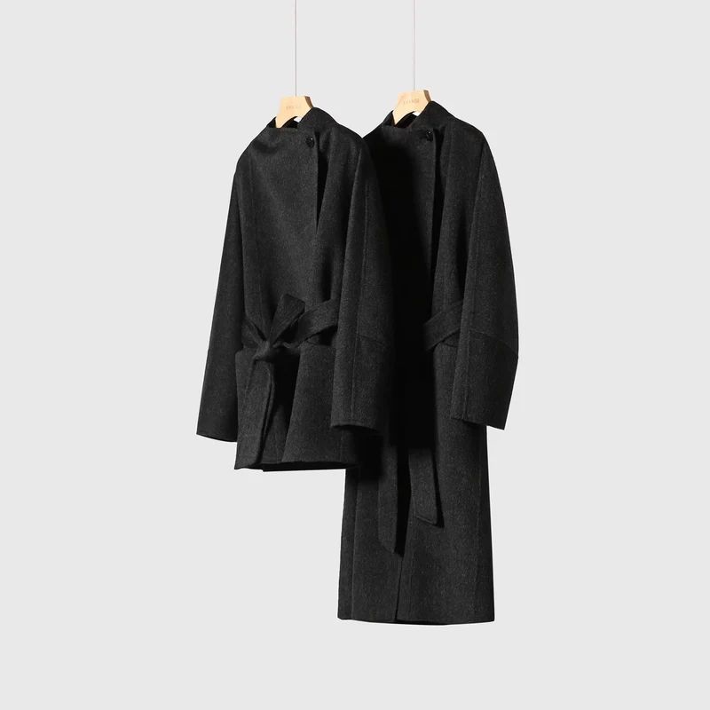 Damen Elegante und modische Wickeljacke Drune