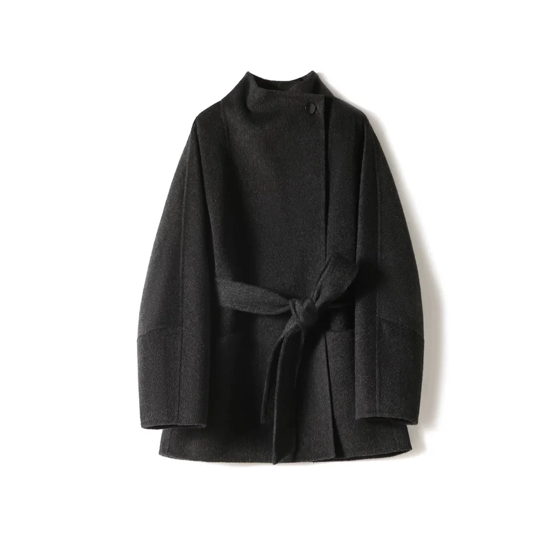 Damen Elegante und modische Wickeljacke Drune