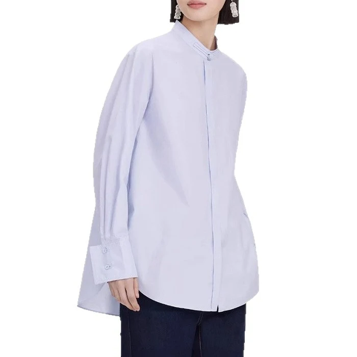 Damen Elegante und modische Oversized Bluse Drune