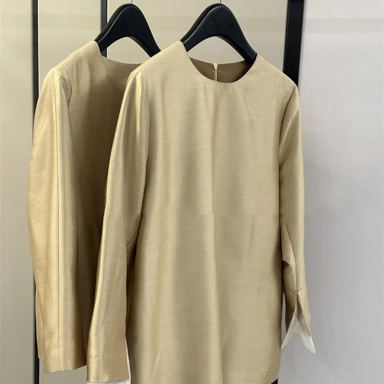 Damen Elegante und luftige Bluse mit Struktur Drune