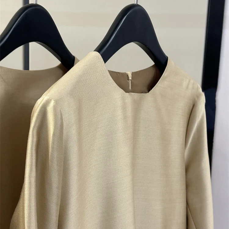 Damen Elegante und luftige Bluse mit Struktur Drune