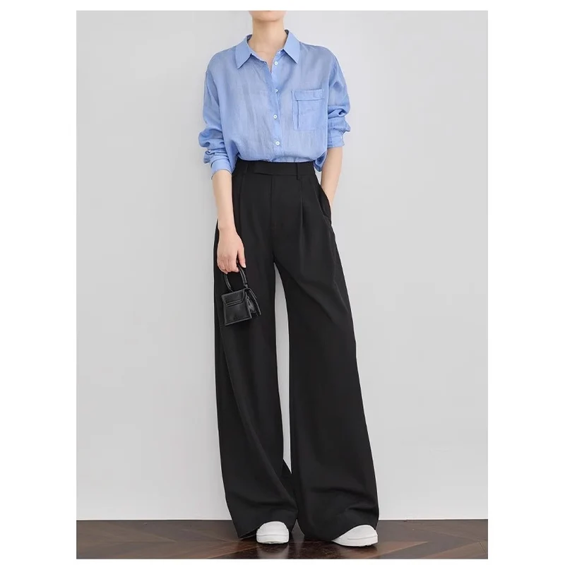 Damen Elegante und lässige weite Hose Drune