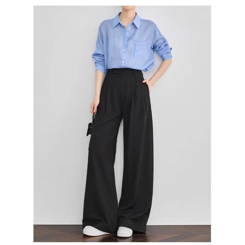 Damen Elegante und lässige weite Hose Drune