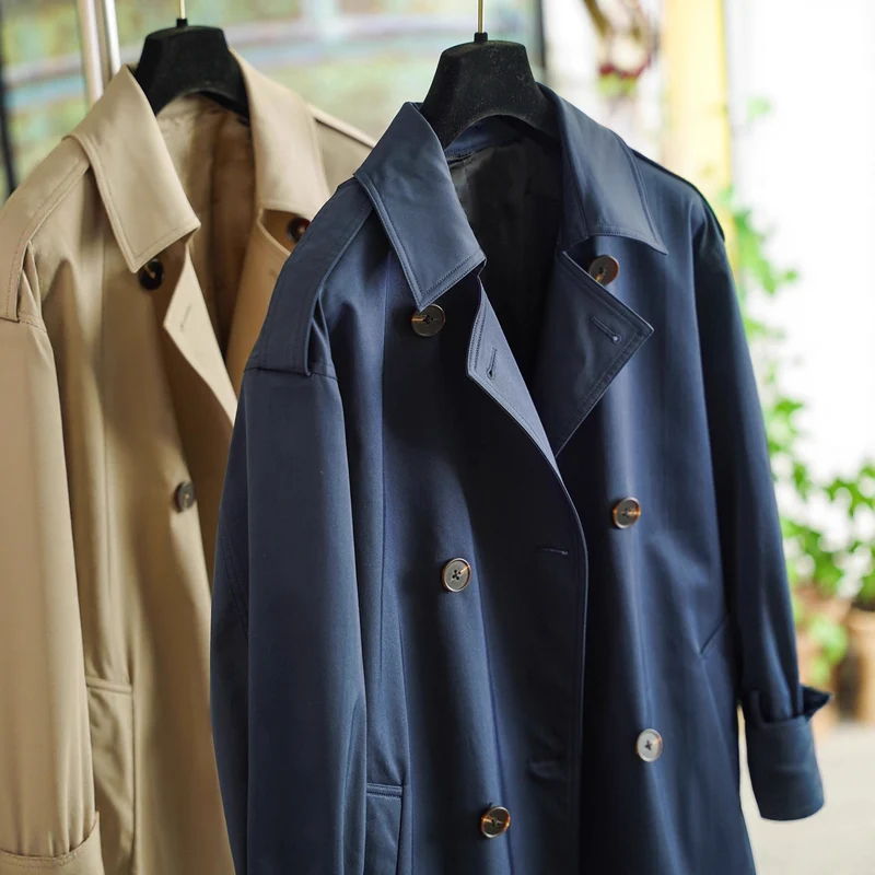 Damen Elegante und lässige Trenchjacke Drune