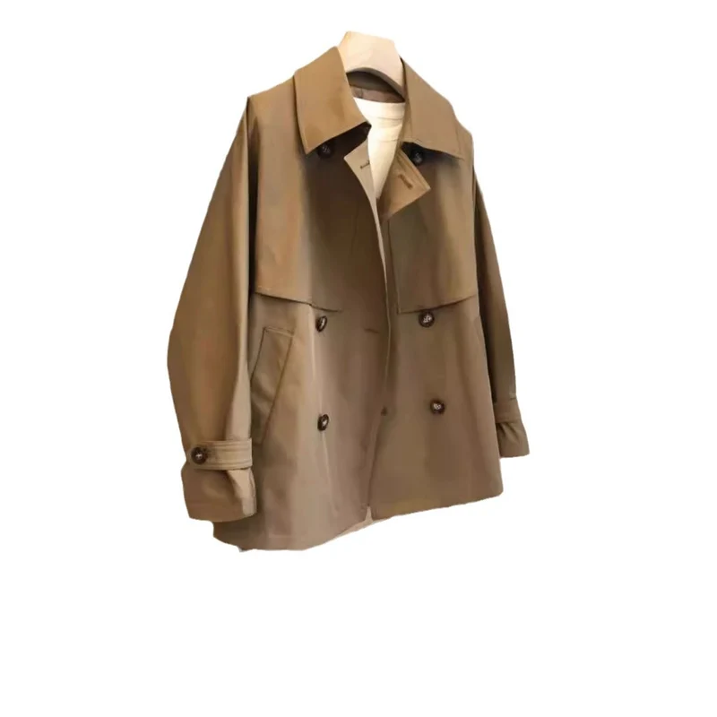 Damen Elegante und lässige Trenchcoat Drune