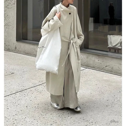 Damen Elegante und lässige Oversized-Jacke Drune