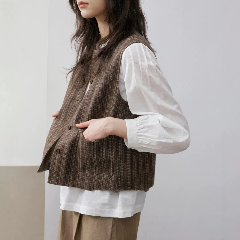 Damen Elegante und lässige Denimbluse Drune