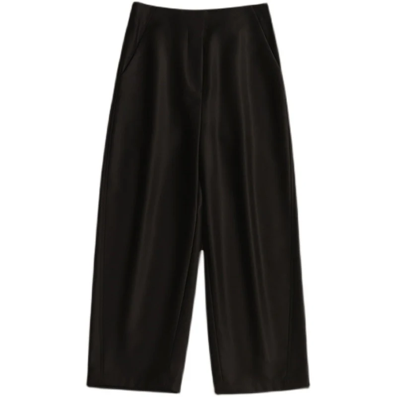 Damen Elegante und fließende Palazzo-Hose Drune