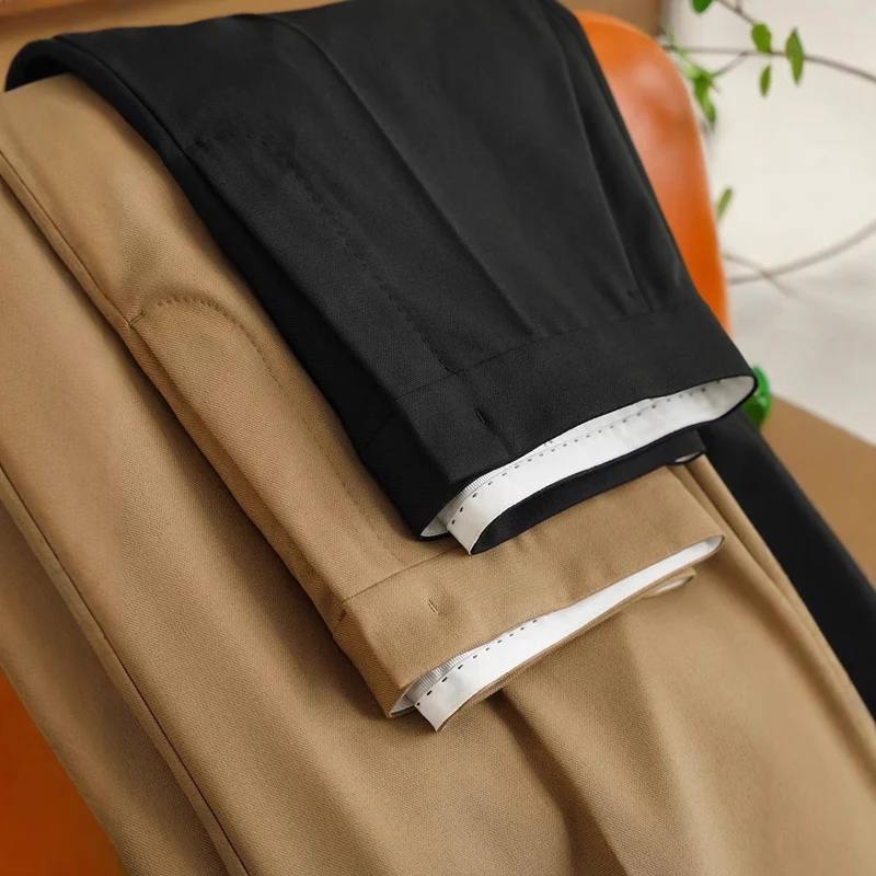 Damen Elegante und bequeme weite Stoffhose Drune