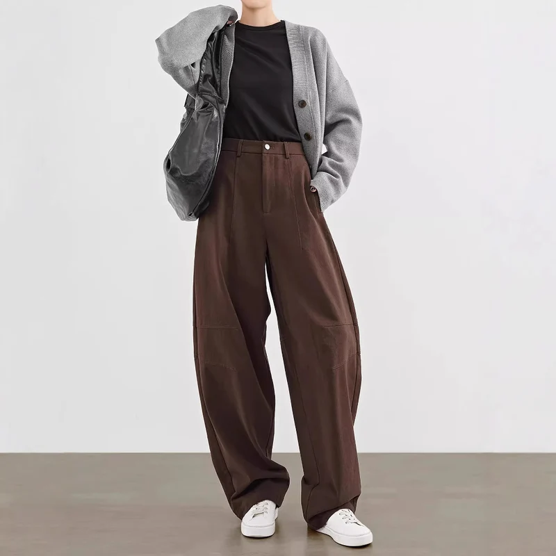 Damen Elegante und Bequeme weite Hosen Drune