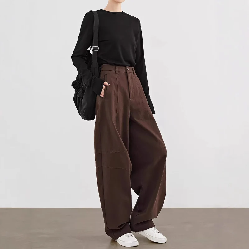 Damen Elegante und Bequeme weite Hosen Drune
