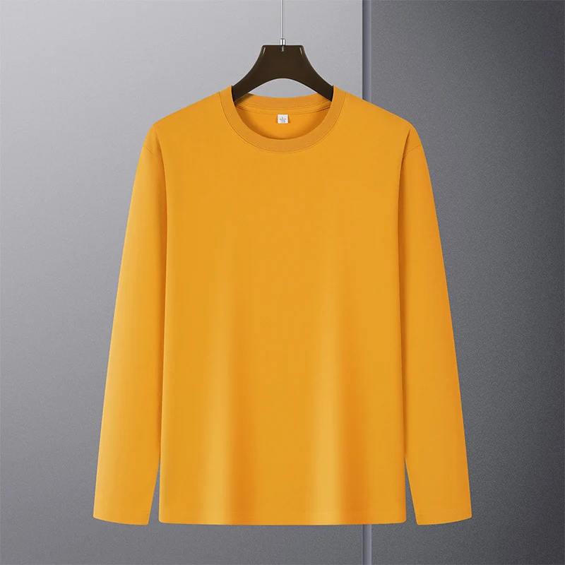Herren Langarmshirt aus Premium-Baumwollmix mit Rundhalsausschnitt und feiner Rippstruktur Drune