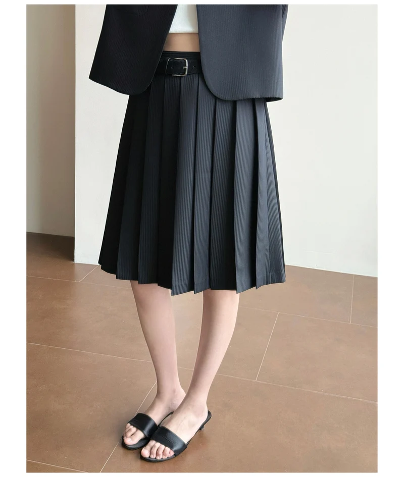 Damen Elegante Blazer-Weste mit gestreiftem Design Drune