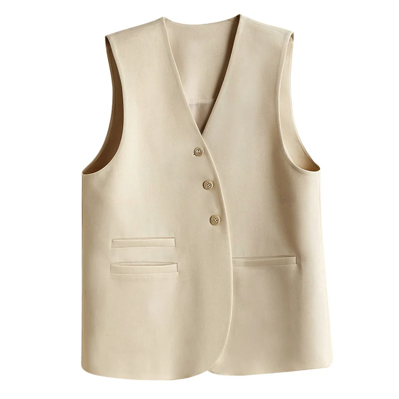 Damen Elegante Blazer-Weste Drune