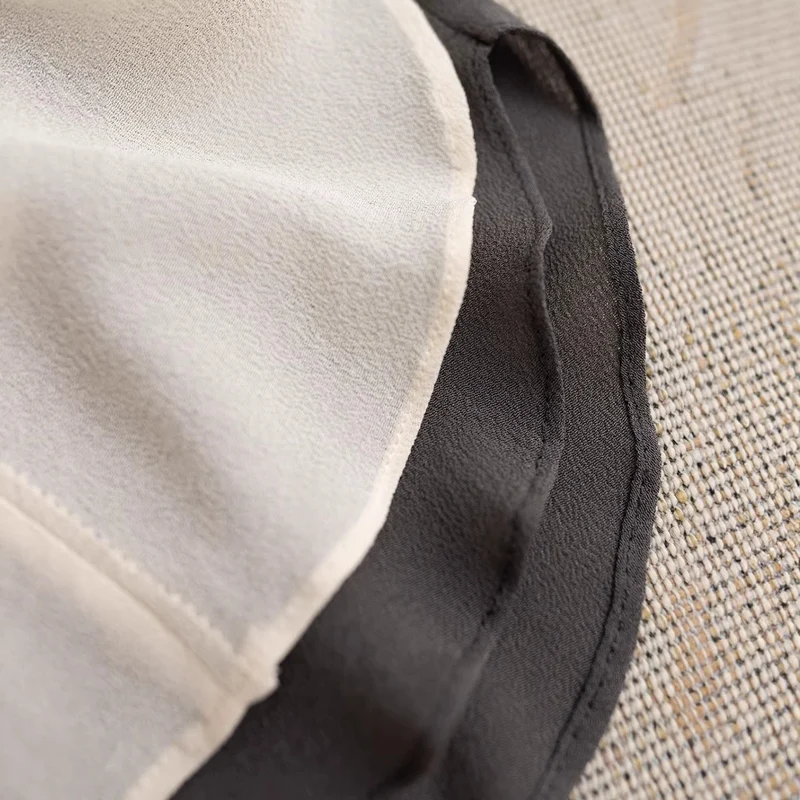 Damen Edle Bluse mit Schleifen-Detail Drune