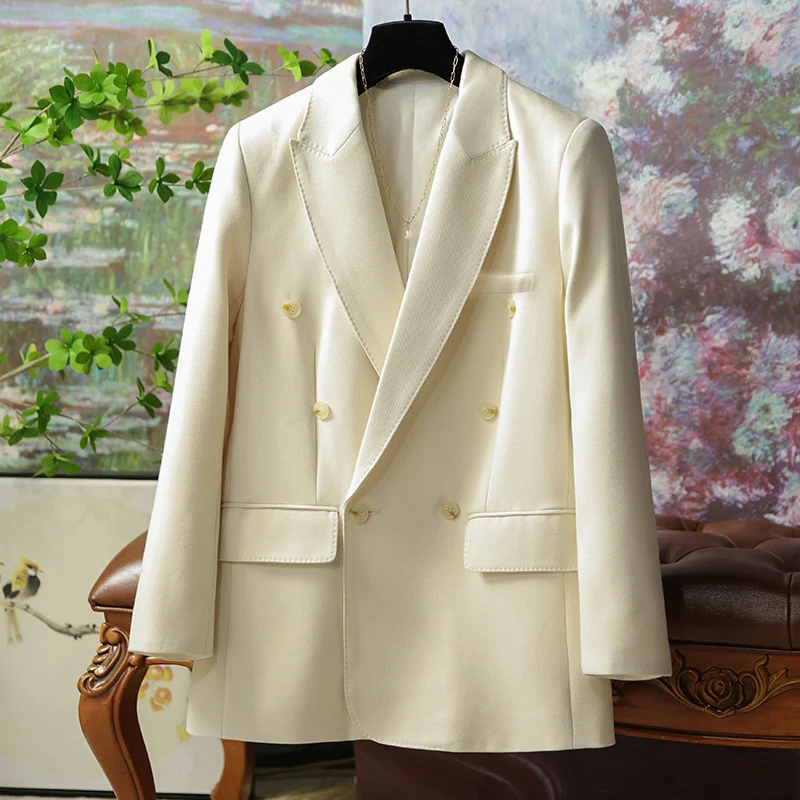 Damen Doppeltbreasted Blazer Drune