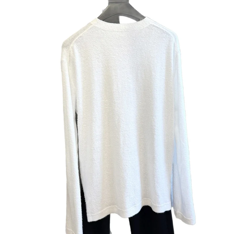 Damen Bequemer Langarmpullover mit lässigem Schnitt Drune