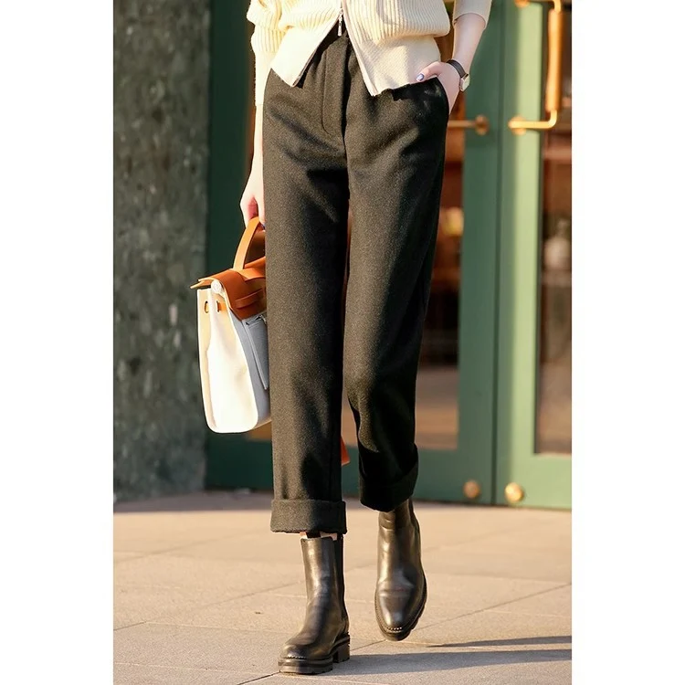 Damen Bequeme und stylische Stoffhose Drune
