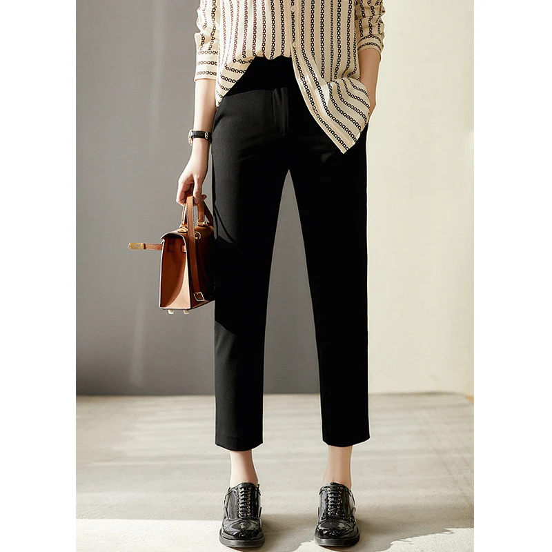 Damen Bequeme und elegante Stoffhose Drune