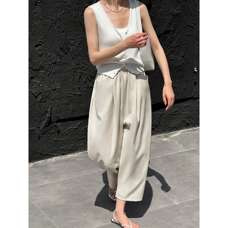 Damen Bequeme und elegante Loose-Fit Culotte Drune