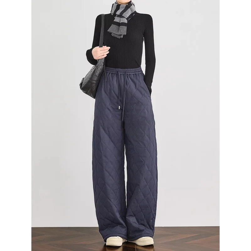 Damen Bequeme und elegante gesteppte Hosen Drune