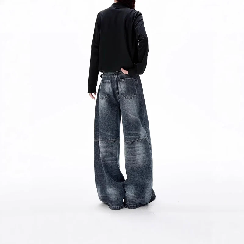 Unisex Trendige Weitgeschnittene Jeans Drune