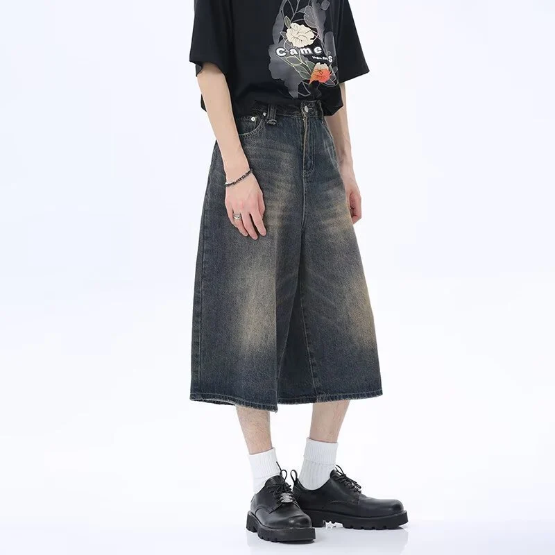 Unisex Modische weite Jeans Drune