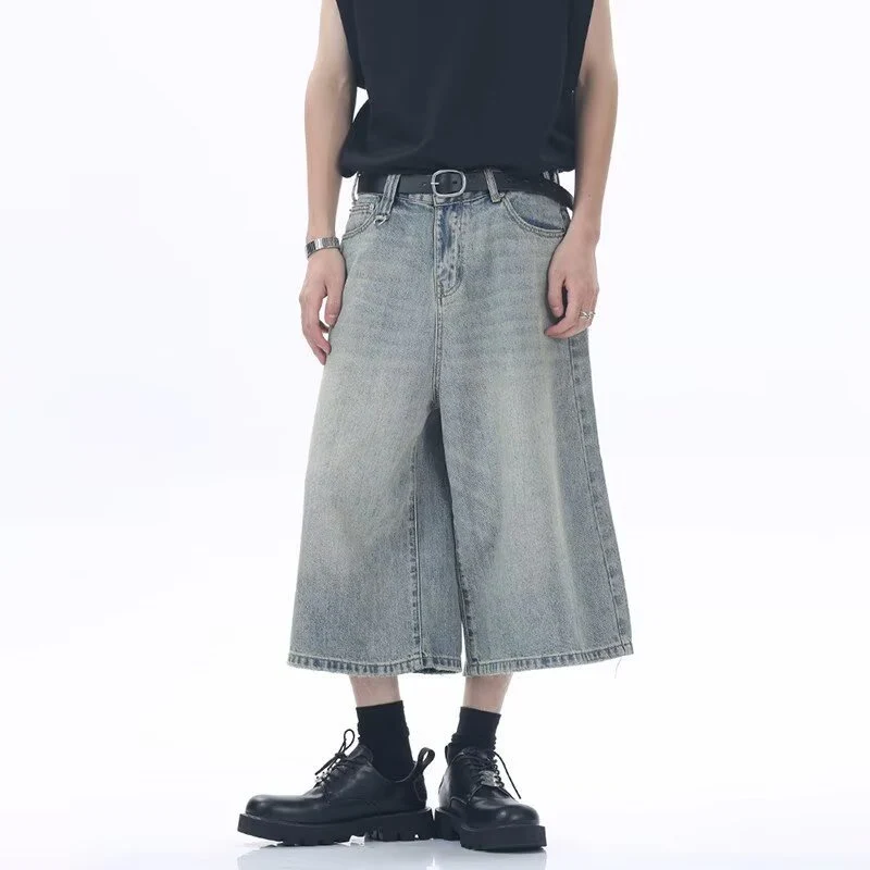 Unisex Modische weite Jeans Drune