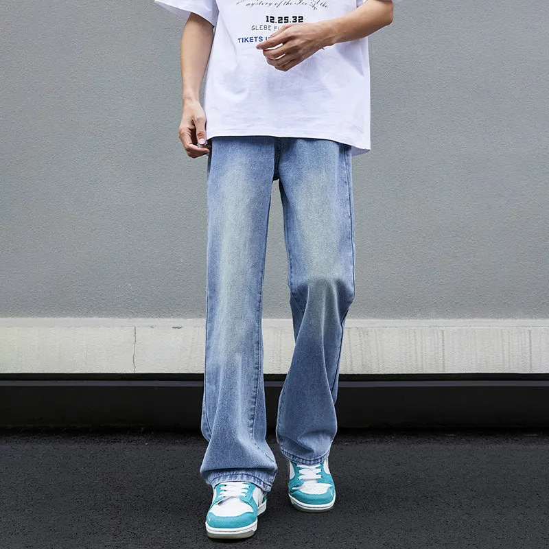 Herren Weitgeschnittene Denim-Jeans Drune