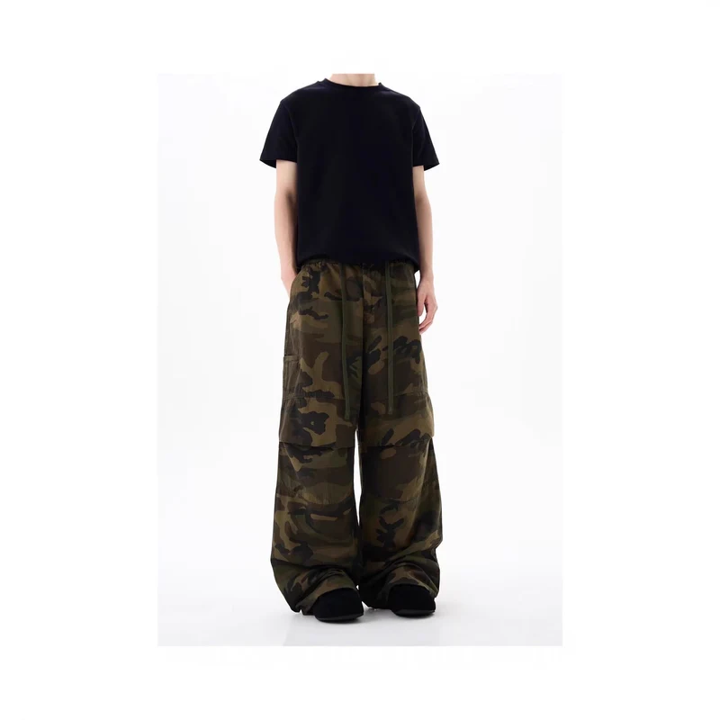 Herren Urbaner Cargo-Style Stoffhose Drune