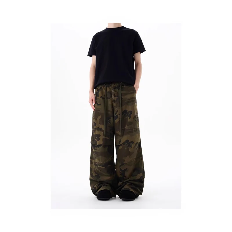 Herren Urbaner Cargo-Style Stoffhose Drune