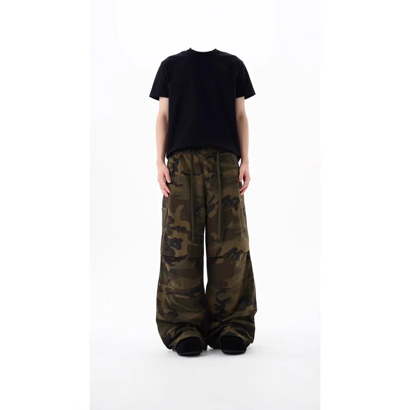 Herren Urbaner Cargo-Style Stoffhose Drune