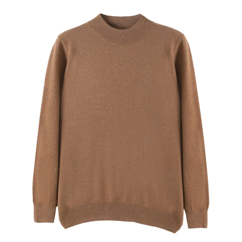 Herren Feiner Rollkragenpullover in schlanker Minimal‑Silhouette aus Woll‑Kaschmir‑Mix Drune