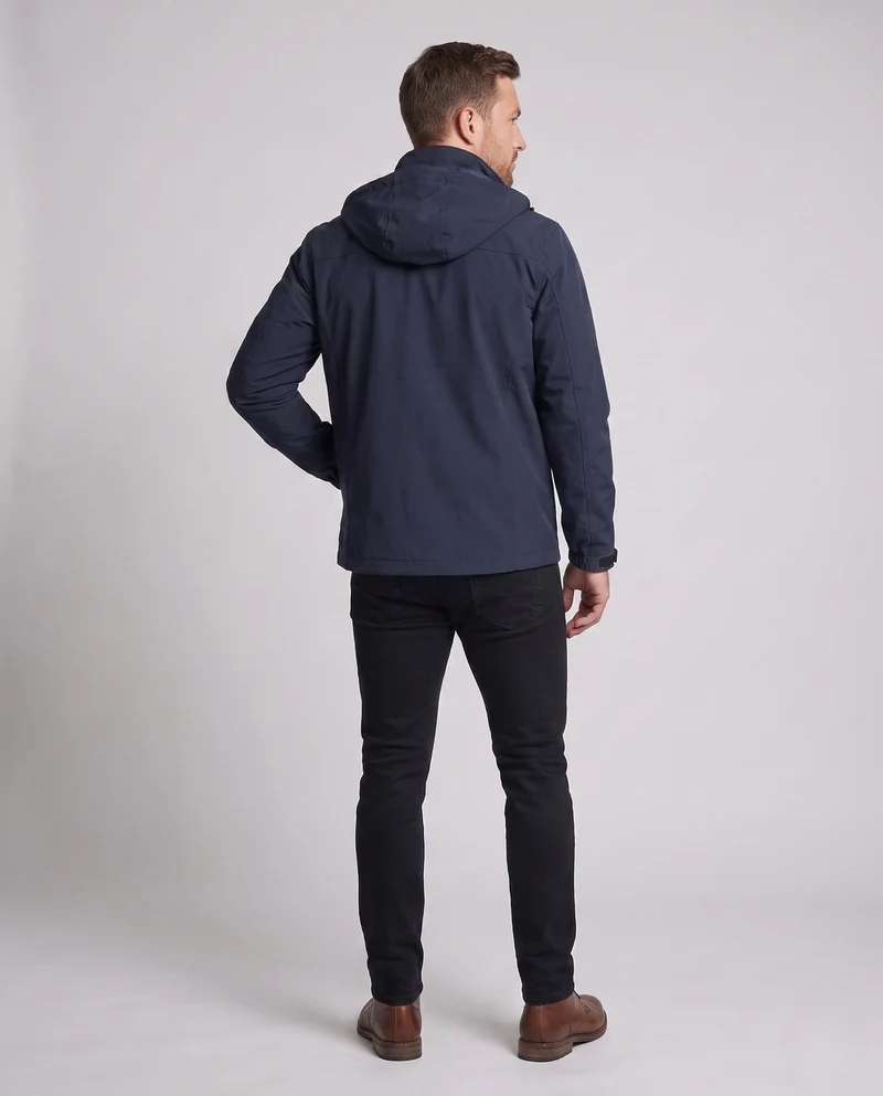 Leichte atmungsaktive Feldjacke für Herren mit Kapuze und Mesh-Futter Drune
